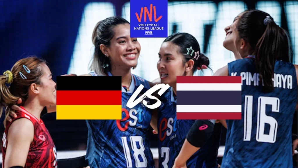 ช่องทางชมถ่ายทอดสดวอลเลย์บอลหญิง VNL 2023 เยอรมนี VS ทีมชาติไทย